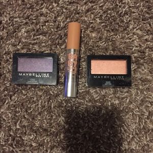 Maybelline Lipstick and Eyeshadow
